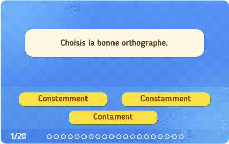 Les adverbes en "ment"