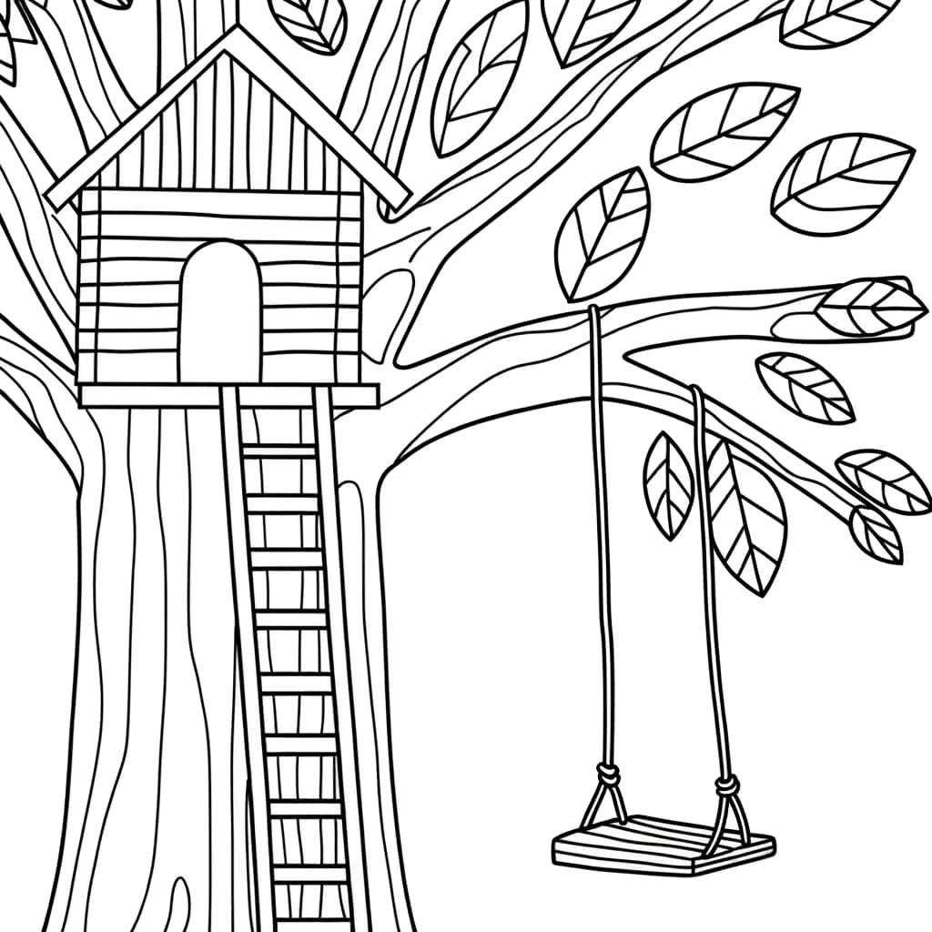 Cabane dans l'arbre