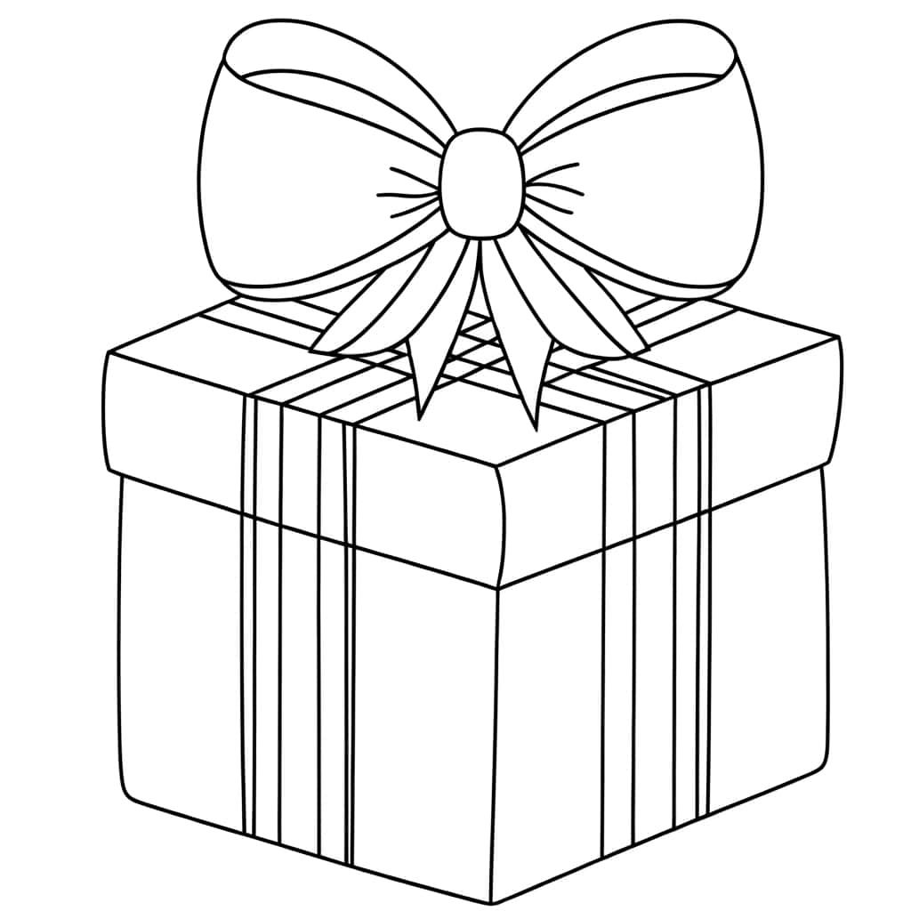 Cadeau avec nœud