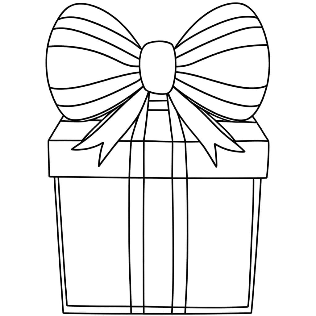 Cadeau avec nœud