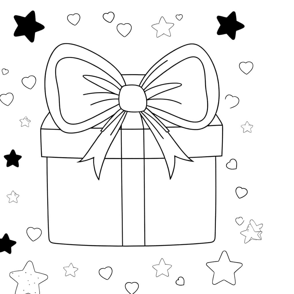 Cadeau avec nœud