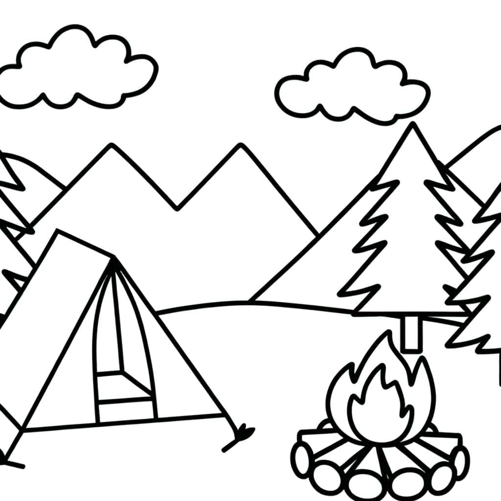 Camping en montagne