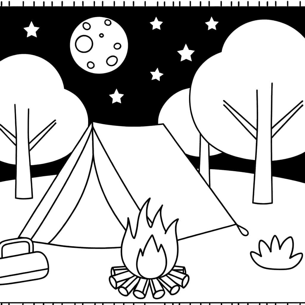 Camping nocturne