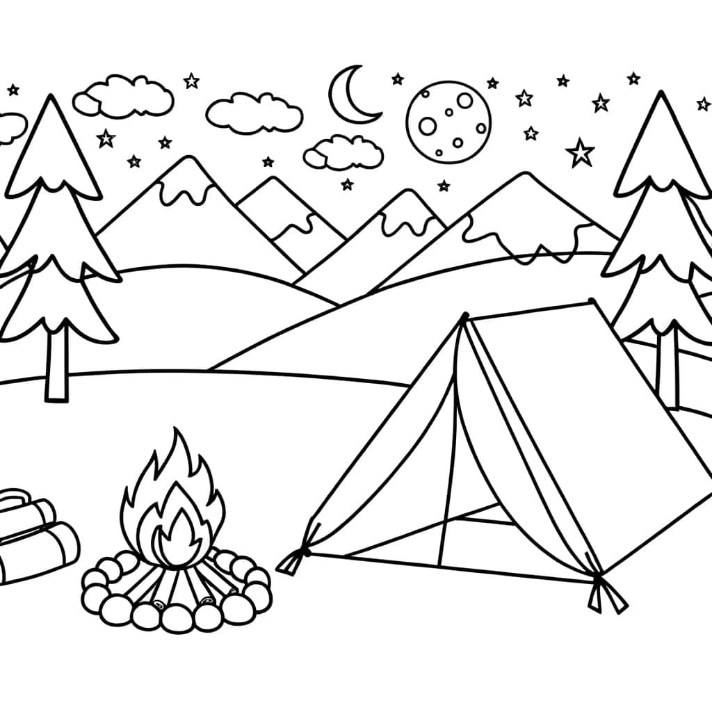 Camping nocturne