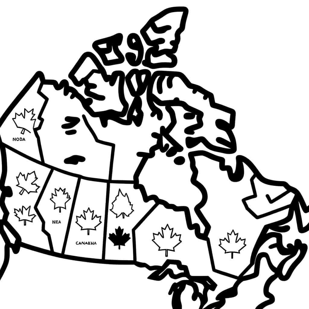 Canada stylisé