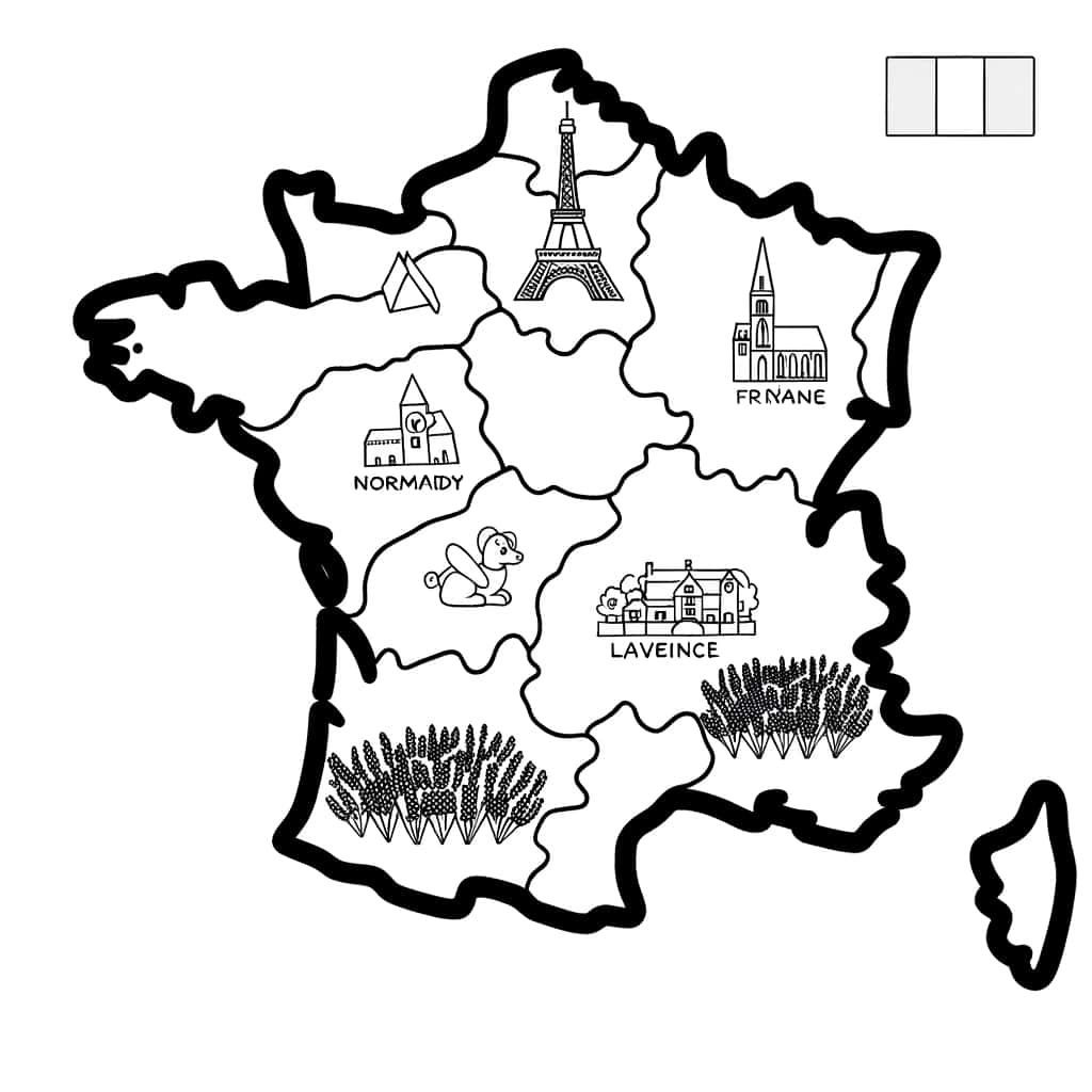 Carte de France interactive