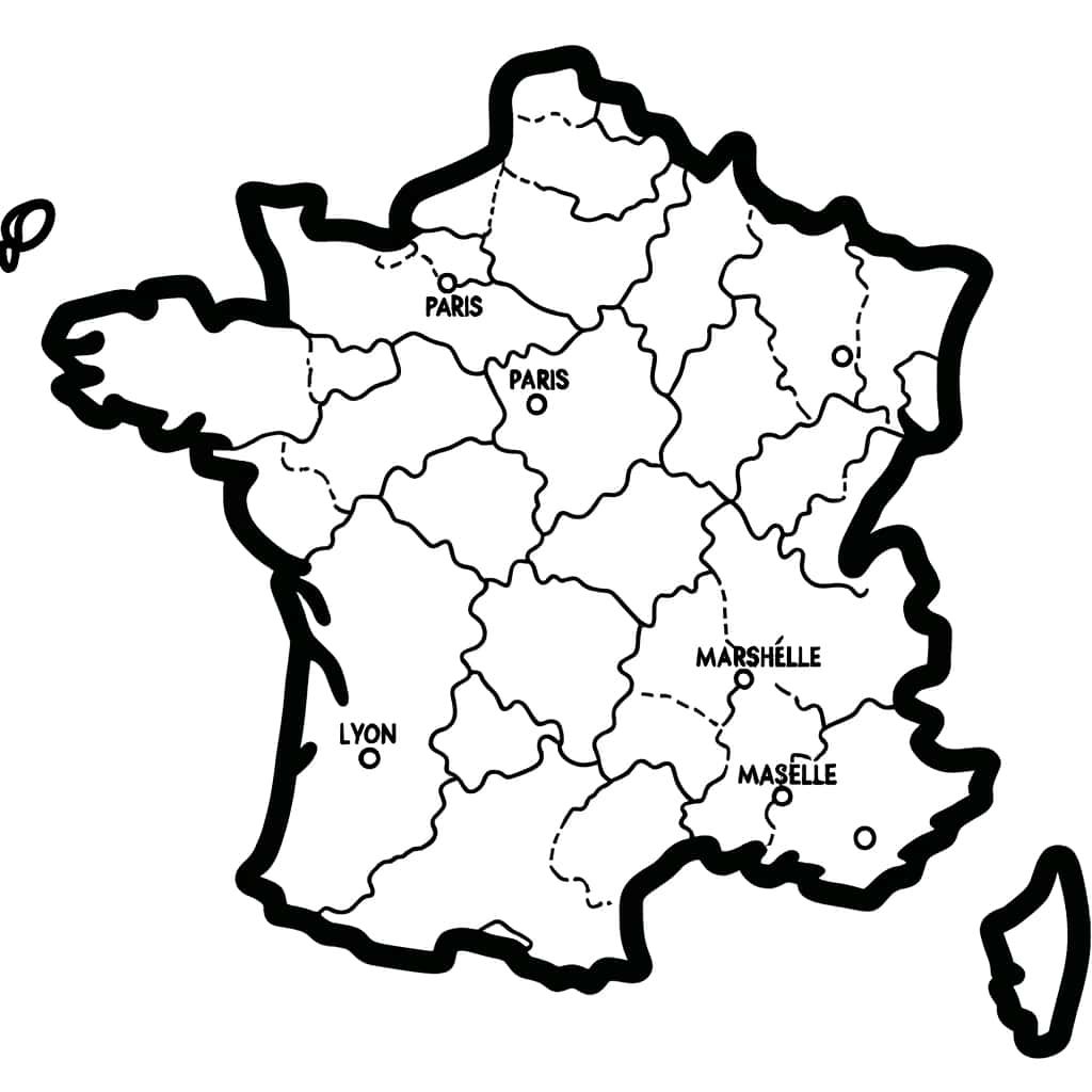 Carte de France
