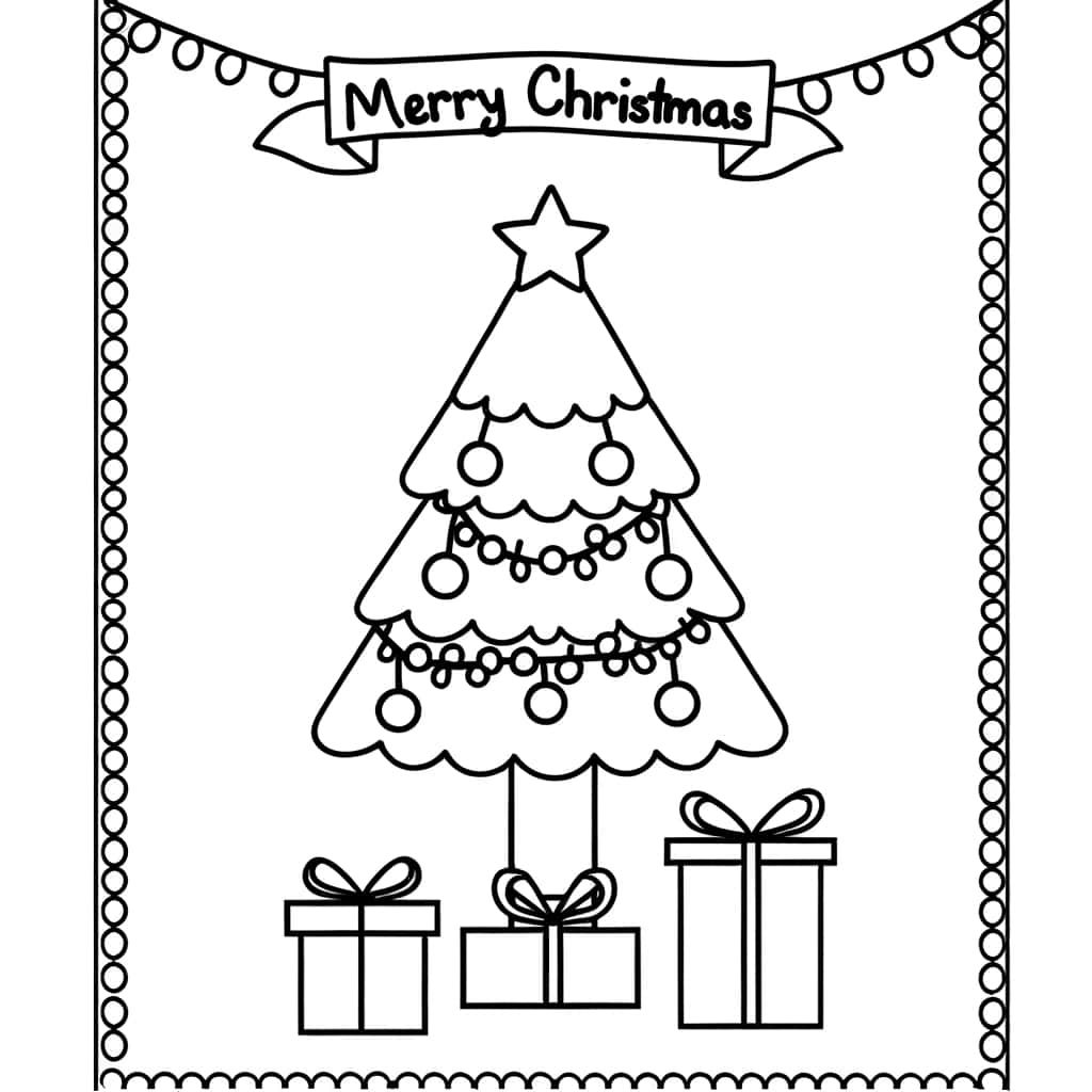 Arbre de Noël décoré