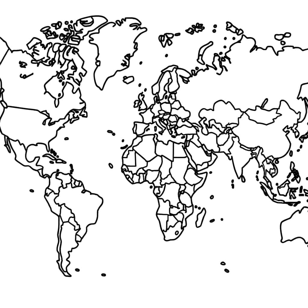 Carte du monde