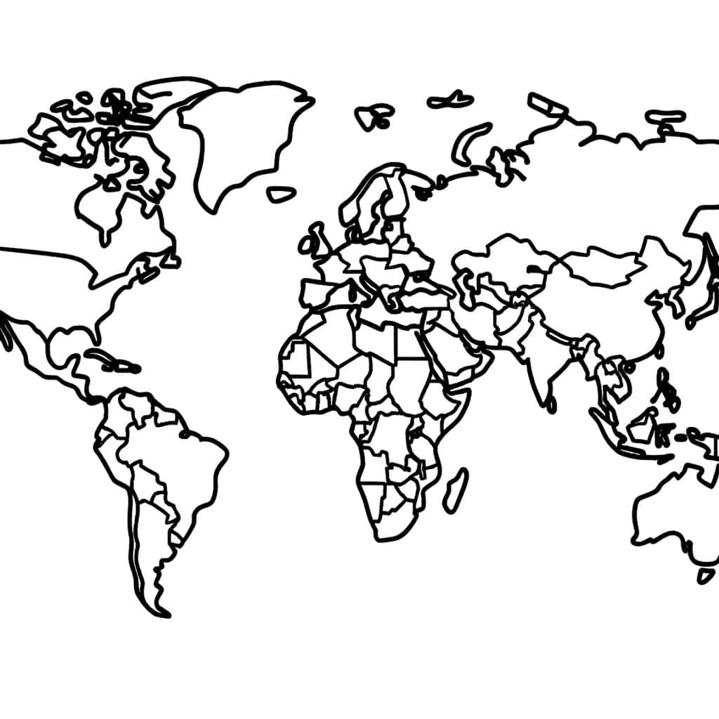 Carte du monde