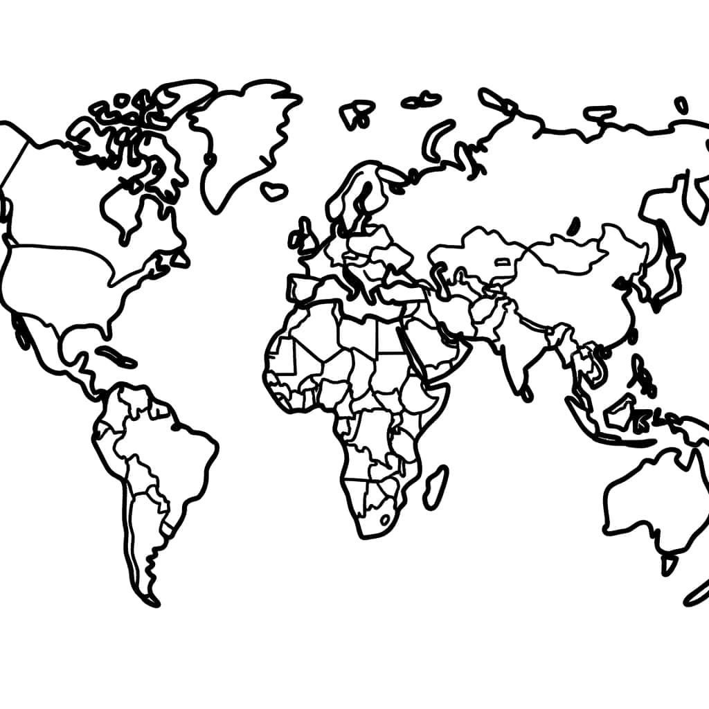 Carte du monde