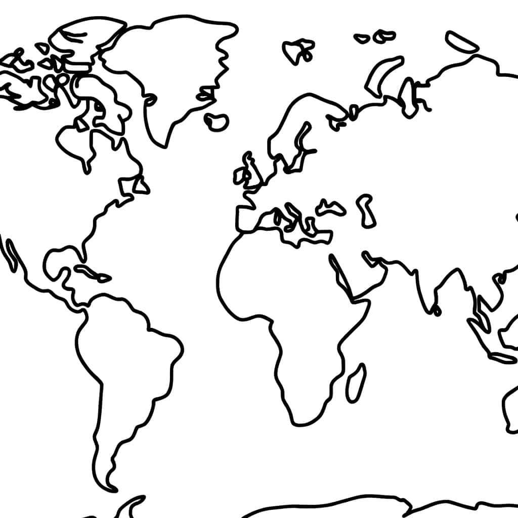 Carte du monde