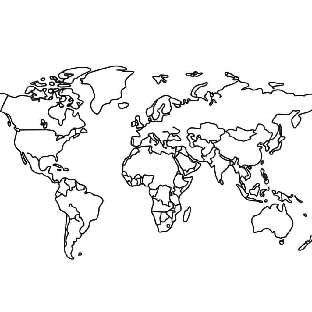 Carte du monde