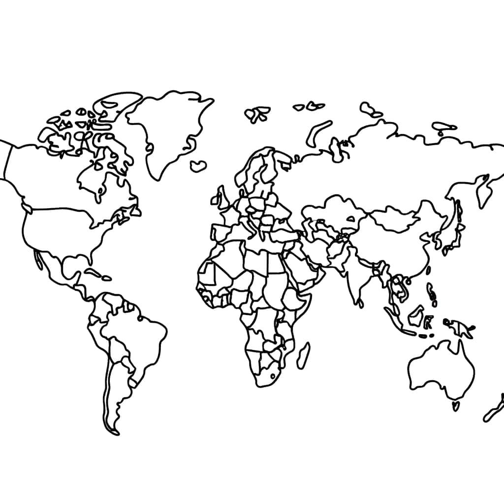 Carte du monde