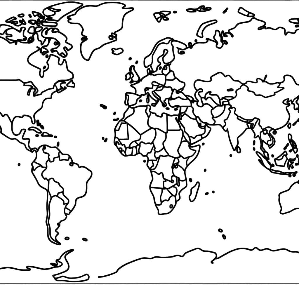 Carte du monde