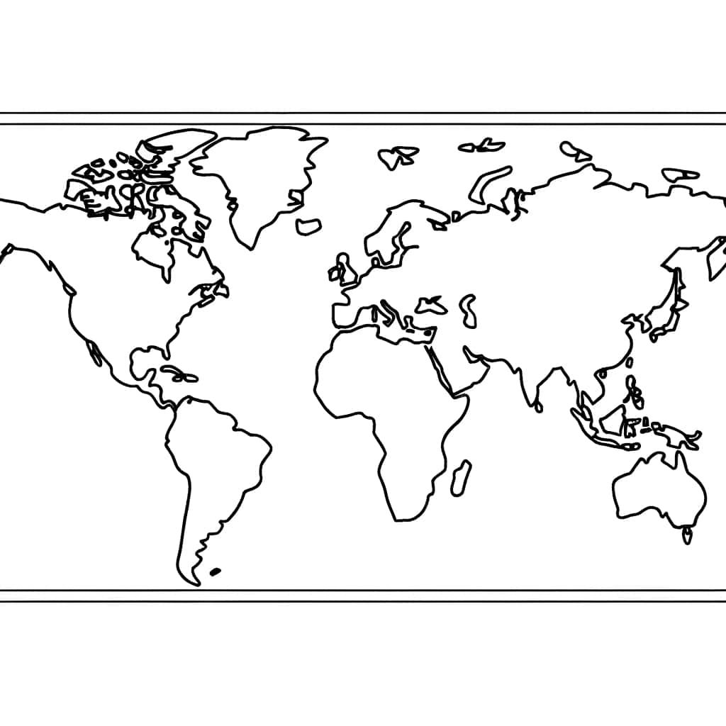 Carte du monde