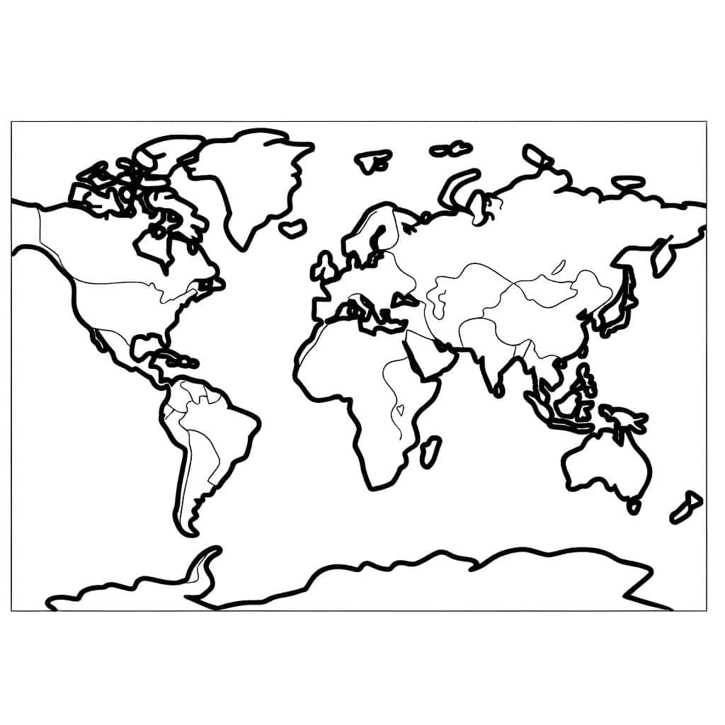 Carte du monde