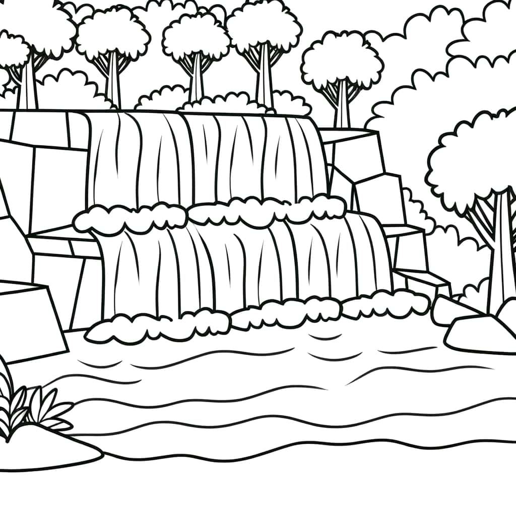 Cascade tranquille