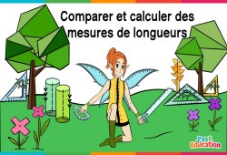 Comparer et calculer des mesures de longueurs - Ce2 - Cm1 - Cm2 - 6ème - Vidéo La Fée des Maths