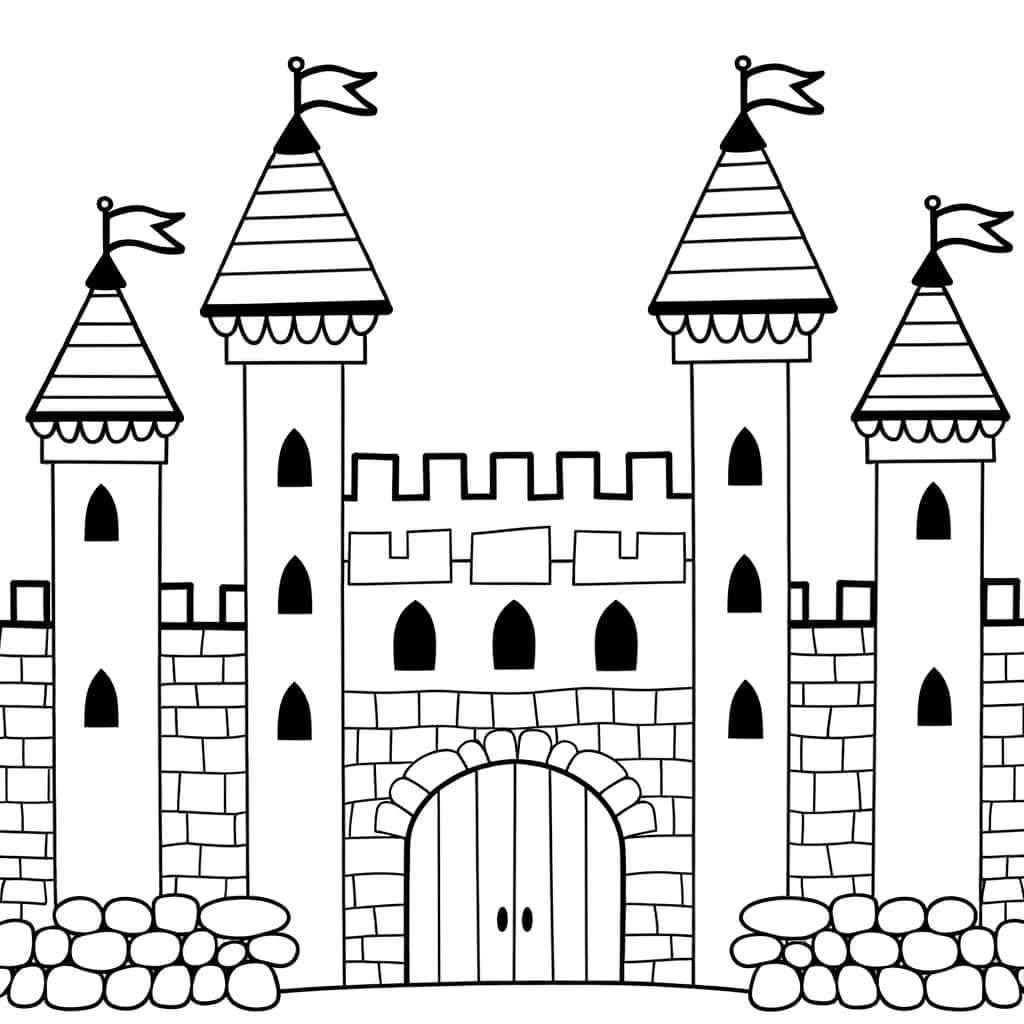 Château fort médiéval