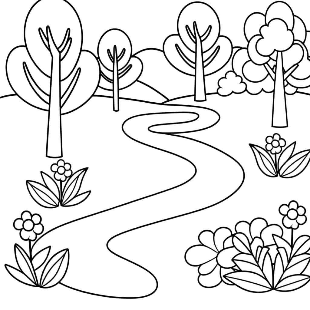 Chemin dans la nature