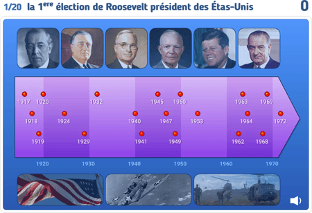 Chrono : Les États