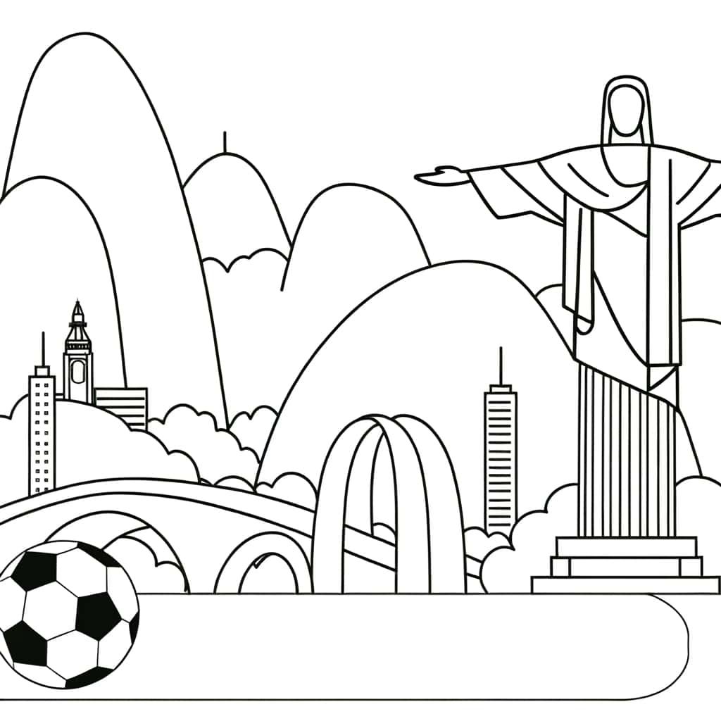 Brésil stylisé