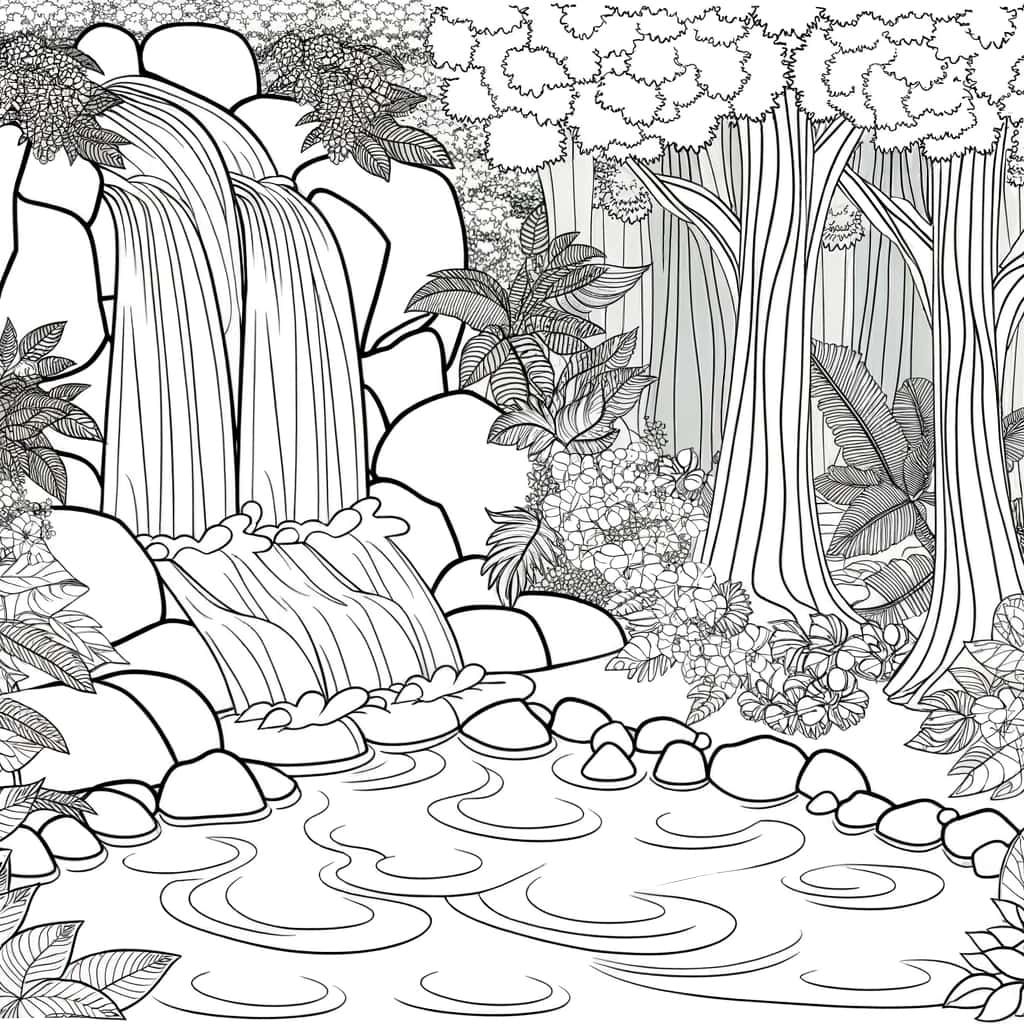 Cascade tranquille