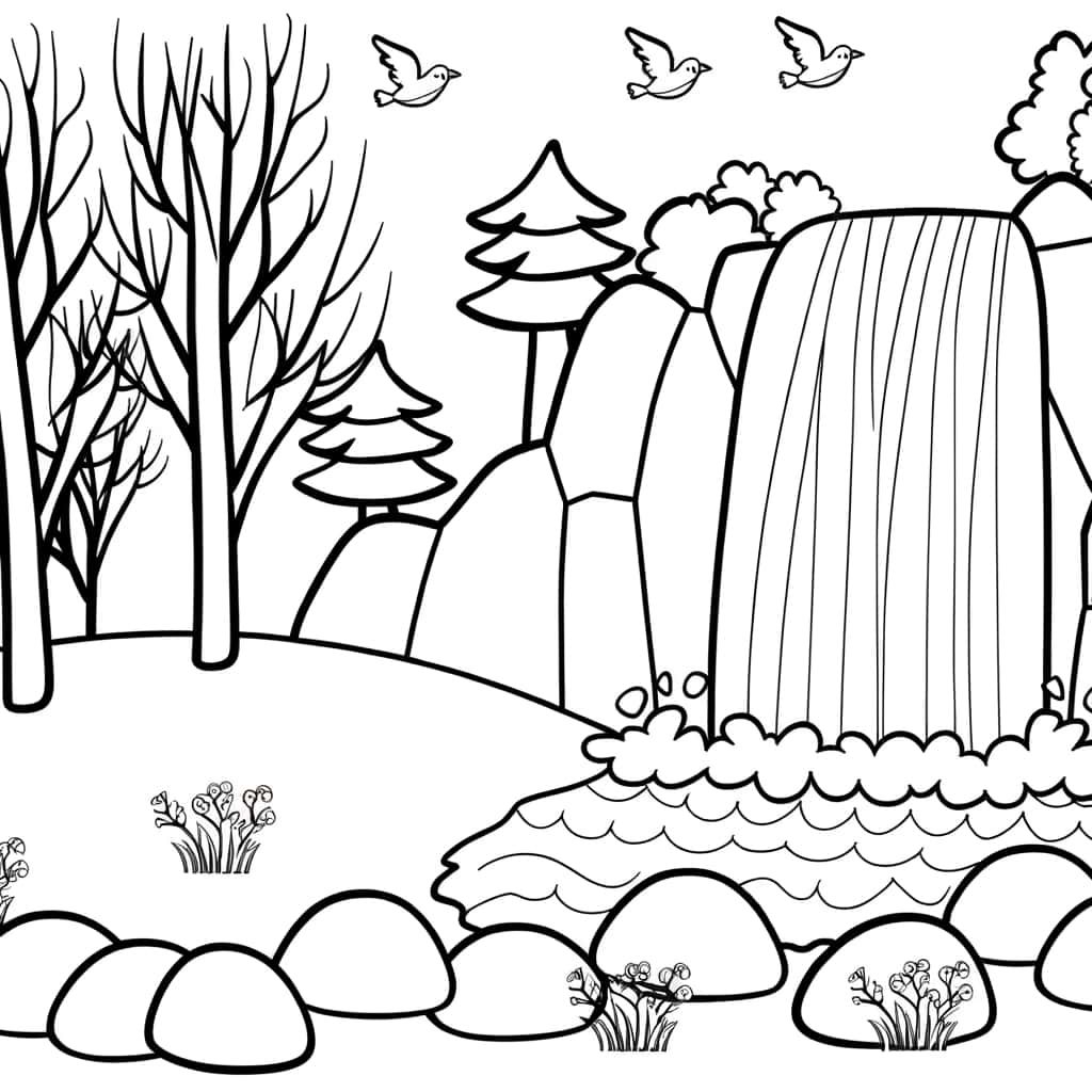 Cascade naturelle