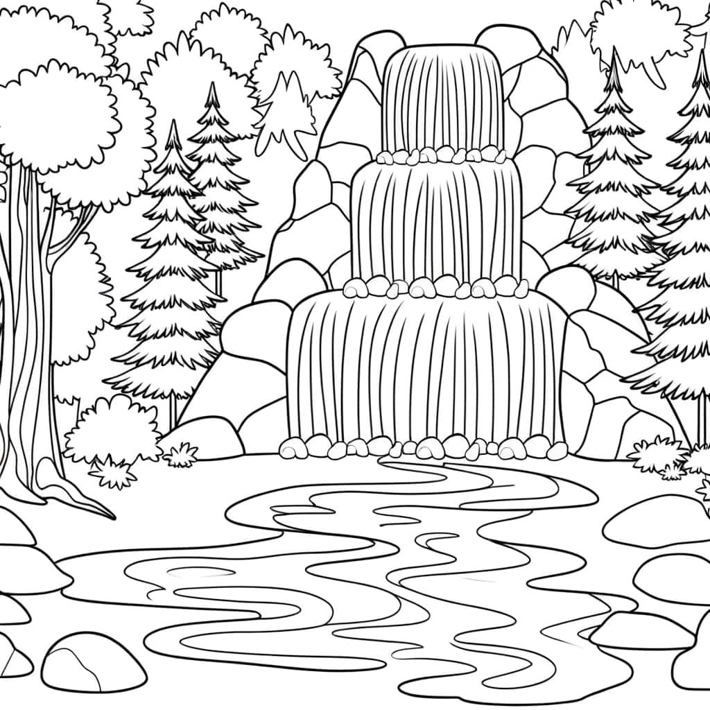 Cascade naturelle