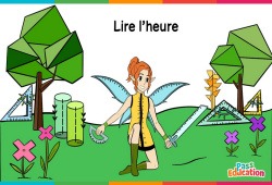 Lire l'heure - Ce2 - Cm1 - Cm2 - 6ème - Vidéo La Fée des Maths