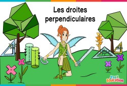 Les droites perpendiculaires - Ce2 - Cm1 - Cm2 - 6ème - Vidéo La Fée des Maths