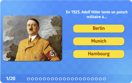 Quiz : Le régime nazi en Allemagne