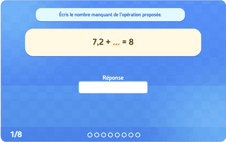 Les décimaux niv 04 : additions 