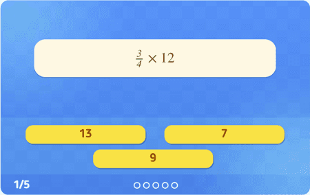 Fractions multipliées par un entier