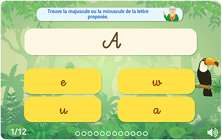 Les cursives : majuscules et minuscules 