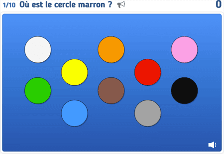 Les couleurs niv 1 