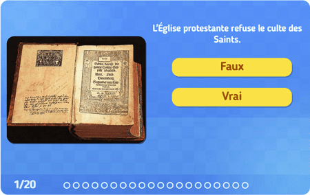 Quiz : La réforme protestante