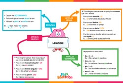 Les articles - Vidéo pédagogique interactive - CE2, CM1, CM2 à 6ème