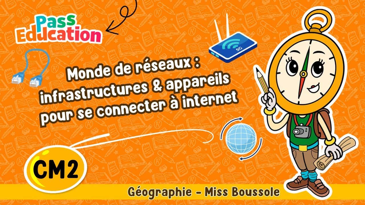 Monde de réseaux: infrastructures & appareils pour se connecter à internet