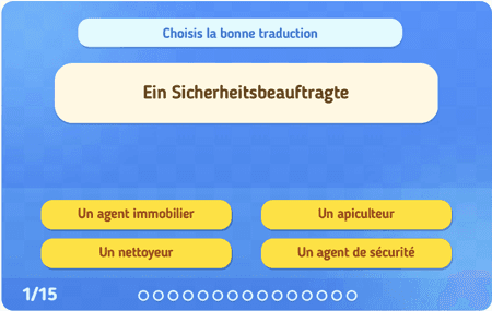 Les métiers 2