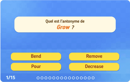Antonymous verbs lvl 3