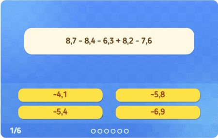 Les décimaux niv 09 : calculs complexes