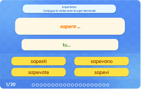 Imperfetto: Verbi servili