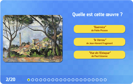 Les grands peintres niv 2