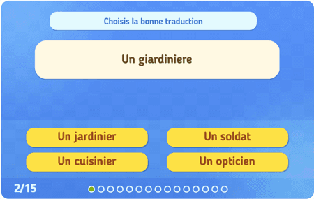 Les métiers 1