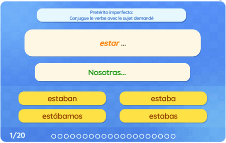 Pretérito imperfecto : Haber, tener, estar y ser