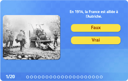 Quiz : La Première Guerre mondiale niv 2