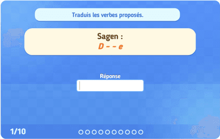Les verbes usuels (Schreib es!) 1