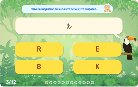 Les lettres scriptes et les cursives 